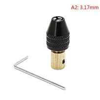 0,5-3,2 mm grąžtas elektrinis variklis mikro grąžto griebtuvas šešiakampis grąžto griebtuvo adapteris A2