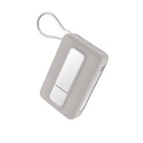 Dustproof Protective Case Shockproof Protective Cover for Anker Zolo Power Bank A1116 Travel pilka