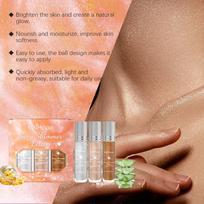Face Highlighter Stick Set Party Prom Performance Makeup Rollerball Liquid Fluorescent Highlighter one size