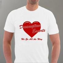 Mr Jolly Lives Next Door T-shirt. Dreamytime Escorts MJLND Comic Strip Tee S