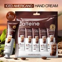 5-Pack Caffeine Hand Cream Set – 30g Each, Nourishing Moisturizing Formula, Travel-Friendly Size One Size
