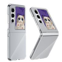 Applicable to ZTE Nubia Flip2 folding screen mobile phone case LiberoFlip smooth transparent PC all-inclusive protection Nubia flip2 skaidri