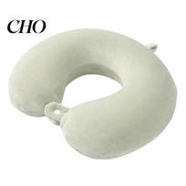 Memory Foam Cushion Travel Neck Pillow, U Shaped Headrest for Airplane 5-second Rebound Car, Soft Support Pillow Office Nap, Removable Washable Cover