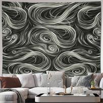 Bohemian Tapestry Wall Hanging Psychedelic Art Nebula Decor Space Aesthetic Celestial Vibes Home Decor Bedroom Wall Art Dorm Roo 70x100cm28x39in