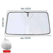 Car Windshield Sun Shade Blocks Uv Ray Reflector Auto Window Sun Shade Visor Shield Cover Protector Foldable Parasol