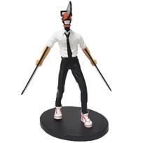 Hot Chainsaw Man Anime Figure Power Denji Action Figure PVC Chainsaw Man Power Figurine PVC Adult Collection Model Doll Toy Gift