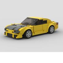 Building Block Model 265 Parts MOC Car Construction Toy Standard 8 Width For Children Adults Boys Girls Christmas Present