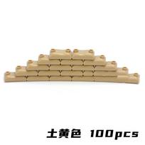 100pcs/lot Parts WW2 Weapon Military Special Forces Sandbag Compatible Building Block Particle DIY Brick Army Kid Toy Gift