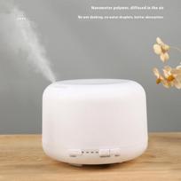 500ML Air Humidifier Essential Oil Diffuser Aroma Diffuser With Colorful Night Lights USB Humidifier Mini-Size Humidifier balta