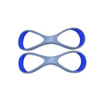 Ergonomiška forma Dilbio atrama Pelekas 8 formos Plaukimo treniruočių irklas Plaukimo pirštinė su plėvele Plaukimo treniruotės Blue S  Kids blue