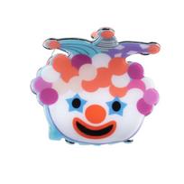 Joker Ugly Doll Shark Clip Colorful Cartoon Hair Clips Cute Clown Hair Claw  Party A