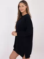 Suknelė tamsiai mėlyna RV – elegancijai ir patogumui kasdien.