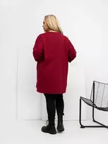 Palaidinė moteriška bordo spalvos RV