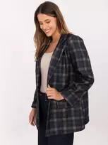 Švarkas moterims -IT-MA-21739.16P-tamsiai mėlyna