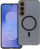 Dėklas Oem Case for Honor 600 / 600 PRO Go Oranžinis compatible with MagSafe juodas