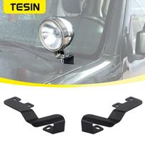 TESIN Car Engine Hood Work Light Mounting Bracket Holder for Suzuki Jimny 2007-2014 2015 2016 2017 Exterior Accessories Right