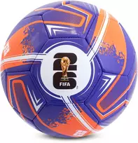 FIFA World Cup futbolo kamuolys Turbine, violetinis/oranžinis, FI11150 | dydis: 5