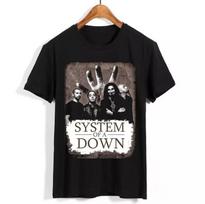 System Of A Down Band In Concert Cotton Black S-5XL Unisex Shirt DI055 Unisex T-Shirt M