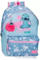 Joumma Bags Disney Stitch Hearts adaptable backpack 44cm