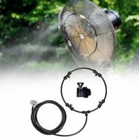 Ventiliatoriaus aušintuvo priedai Vandens purškimo sistema 300cm Purškimo žarna Lauko purškimo žarnų rinkinys Brass Adapter 12inch