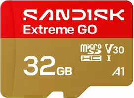 SanDisk Extreme GO 32GB Micro SDHC UHS-I atminties kortelė