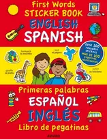 KNYGA Sophie Giles First Words Sticker Books: English/Spanish