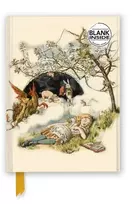 KNYGA Flame Tree Studio British Library: Alice Asleep, from Alice's Adventures in Wonderland (Foiled Blank Journal)