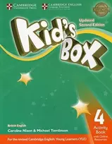 KNYGA Caroline Nixon Kid's Box Level 4 Activity Book with Online Resources British English