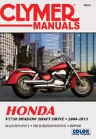 KNYGA Haynes Publishing Honda VT750 Shadow Shaft Drive Motorcycle (2004-2013) Service Repair Manual