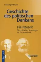 KNYGA Henning Ottmann Geschichte des politischen Denkens