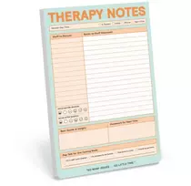 KNYGA Bookshop Knock Knock Therapy Notes Pad (Pastel Version)