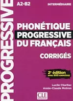KNYGA Lucile Charliac Phonetique progressive du francais: Niveau intermediaire (A2/B2) Corriges