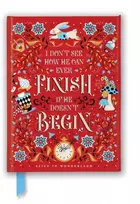KNYGA Flame Tree Studio Jenny Zemanek: Alice's Adventures in Wonderland (Foiled Journal)