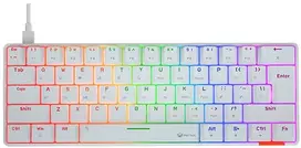 Meetion HESTIA klaviatūra su laidu (USB) US, balta mechaninė