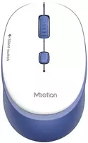 Meetion R571 Bevielė pelė, balta ir-mėlyna, 1600DPI