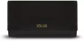 Solier Accessories Moteriška piniginė Solier P35 - Juoda