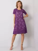 Suknelė-LK-SK-506732.39P-tamsiai violetinė