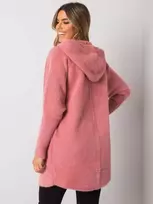 Paltas moterims MBM-PL-1518.95P rožinės spalvos