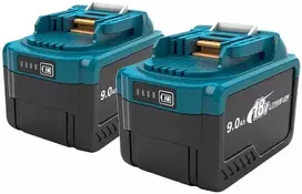 Ntt Co Akumuliatorius Makita įrankiams SMTM Li-Ion 18V 9Ah 2VNT