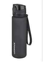 Gertuvė UZSPACE TRITAN 500 ml, plastikas be BPA - 3026-Juodas