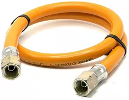 LPG aukšto slėgio propano–butano dujų žarna 800 mm, 1/4" LH × 1/4" LH