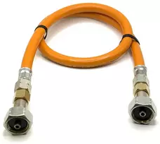 LPG aukšto slėgio oranžinė dujų žarna 80 cm, 21,8 mm LH × 21,8 mm LH