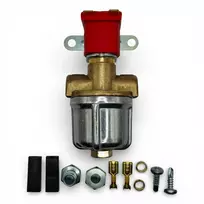 LPG elektromagnetinis dujų uždarymo vožtuvas 12 V su skystos fazės filtru, 6 mm (M10)