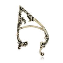 Punk Fairy Ear Cuff Goth Earring Dark Elf Ear Clip Earrings For Women Retro Silver Color Hip Hop Halloween Party Jewelry Gift