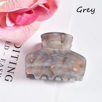 Korean Jelly Colors Hair Accessories Temperament Hair Grab Grab Clips Bathing Clips Hair Claws pilka