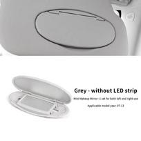 1Pcs Auto Accessories Car Sun Visor Sunshade Panel Housing Vanity Mirror Cover R55 R56 R57 R59 R60 For Mini Cooper S One D Jcw Gray No Lamp Slice