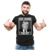 Funny Trump Prison Shirt Donald Trump Mugshot T-Shirt DJT Arrest Shirt XXL