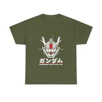 Gundam Rx782 Head Robot Anime Video Games New Unisex Tshirt M