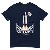 Artemis Ii Launch To The Moon Space Mission April 2026 TShirt S