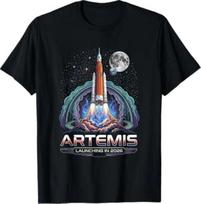 Artemis Ii 2026 Rocket Launch Mission To The Moon Artemis 2 Tshirt S